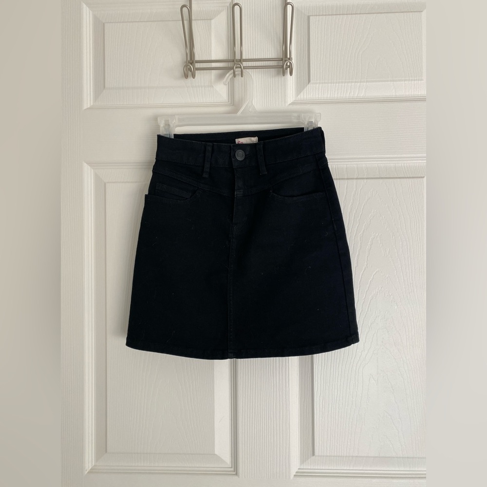 Denim Mini Skirt